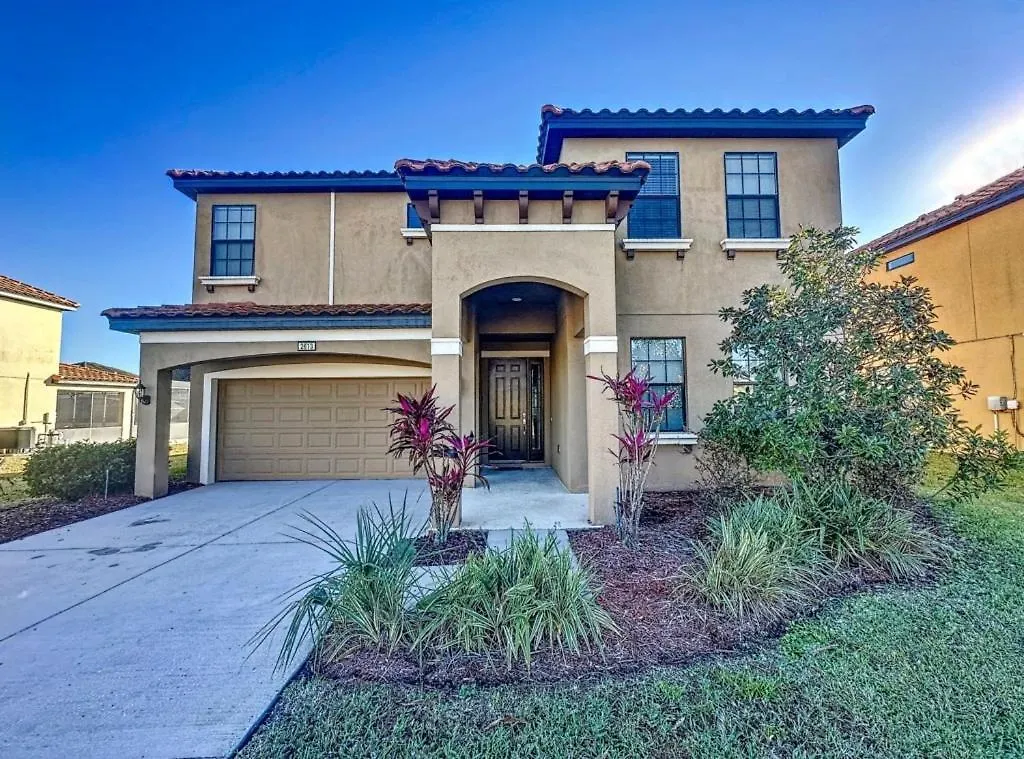 דבנפורט 5 Bed South Facing Pool Close To Disney Villa