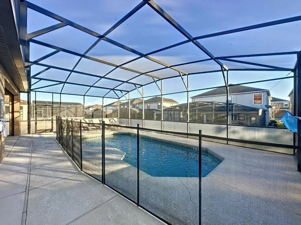 דבנפורט 5 Bed South Facing Pool Close To Disney Villa